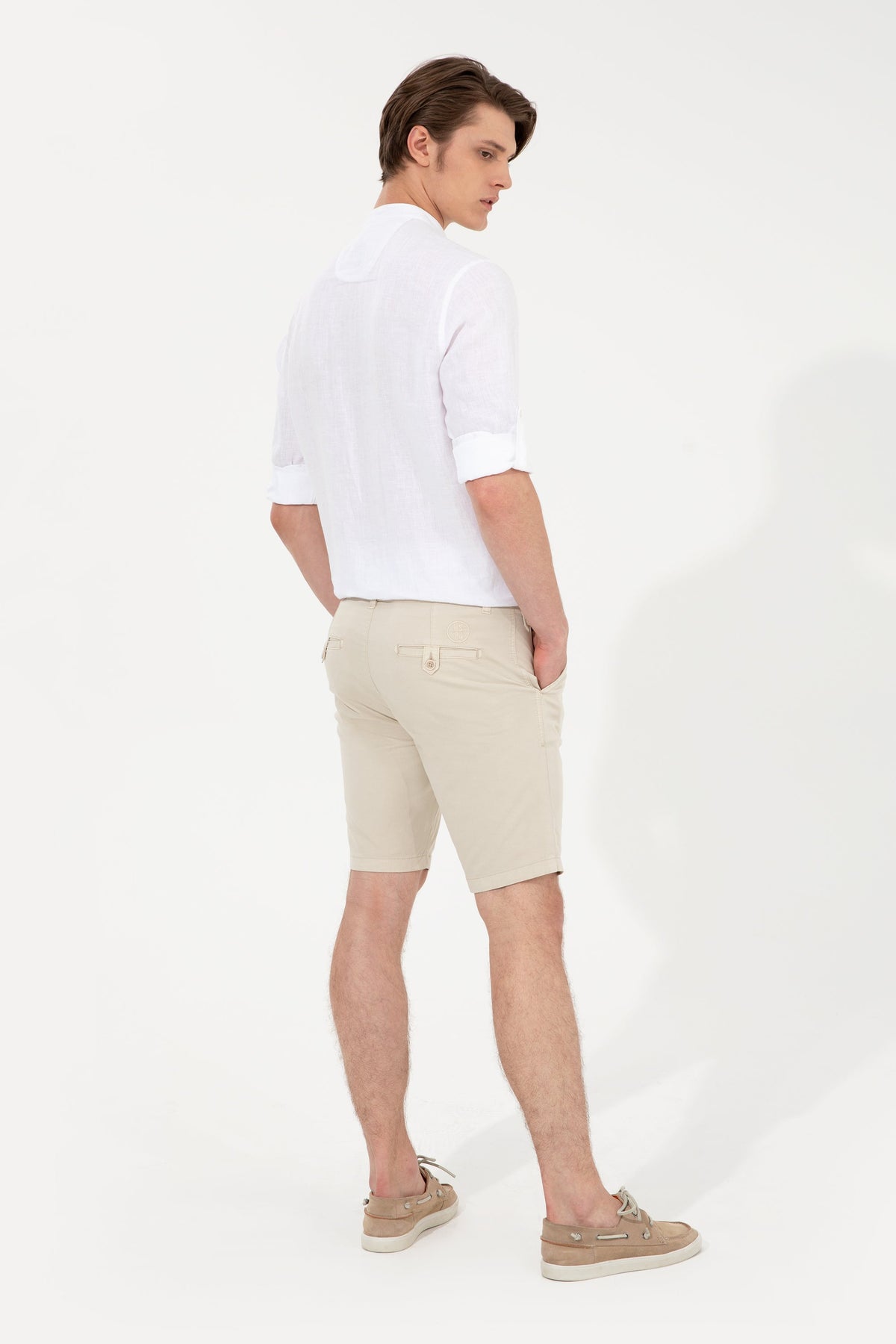 U.S. Polo Assn. krem muški šorc