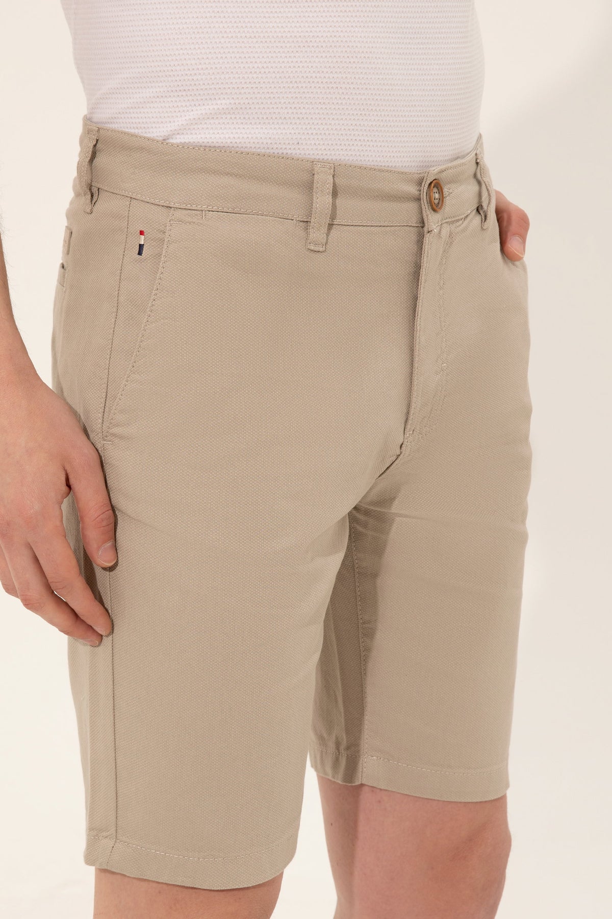U.S. Polo Assn. khaki muški šorc