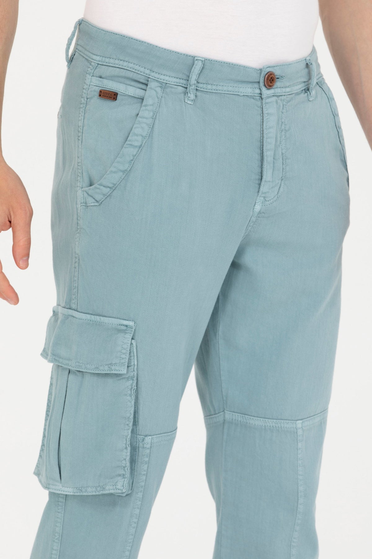 U.S. Polo Assn. mint muške pantalone s džepovima