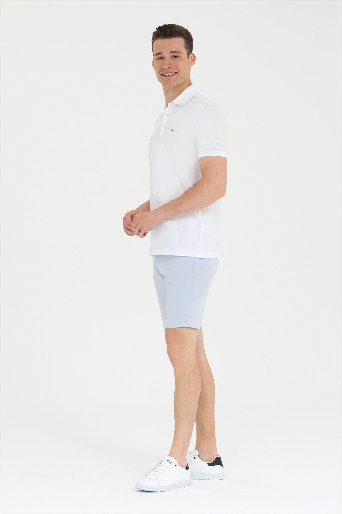 U.S. Polo Assn. svijetloplavi muški chino šorc