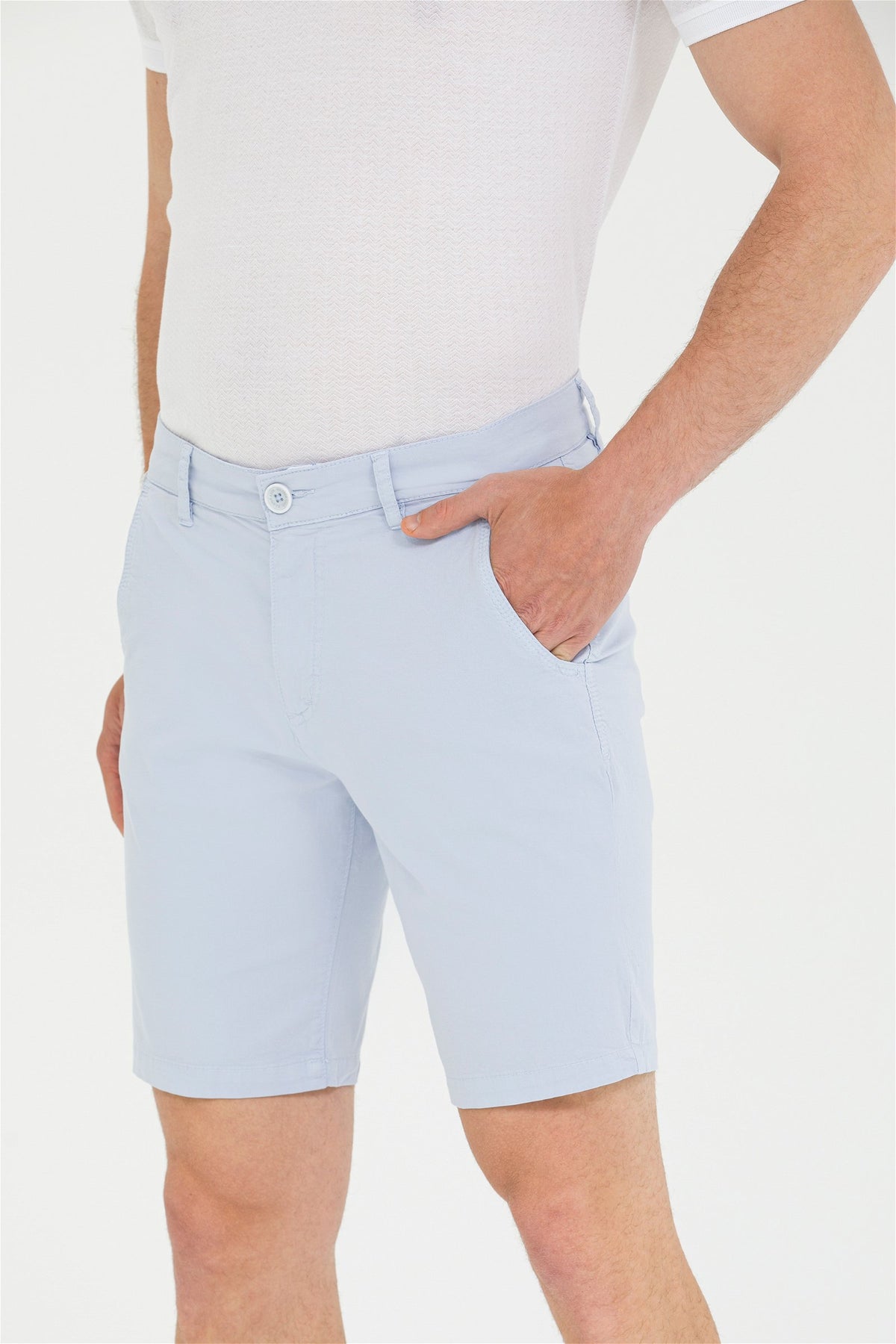 U.S. Polo Assn. svijetloplavi muški chino šorc