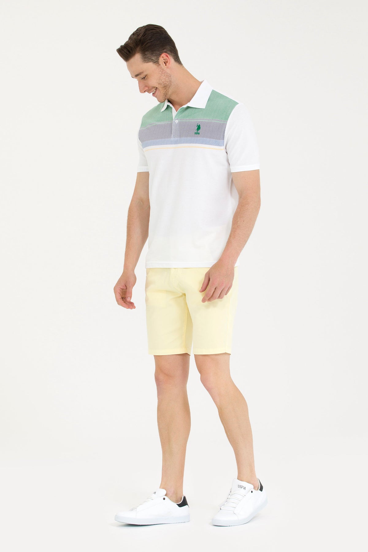 U.S. Polo Assn. svijetložuti muški šorc