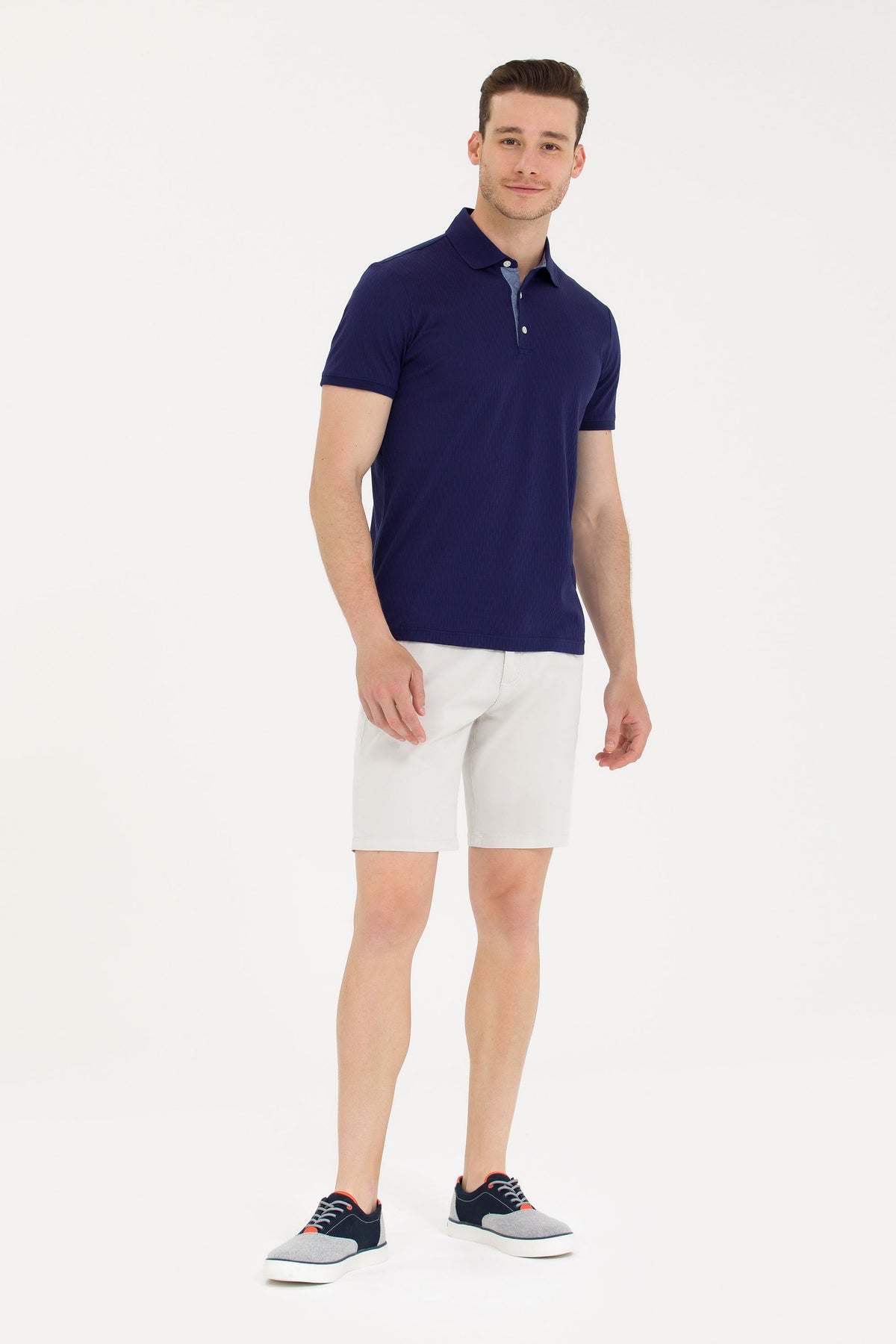 U.S. Polo Assn. bež muški chino šorc