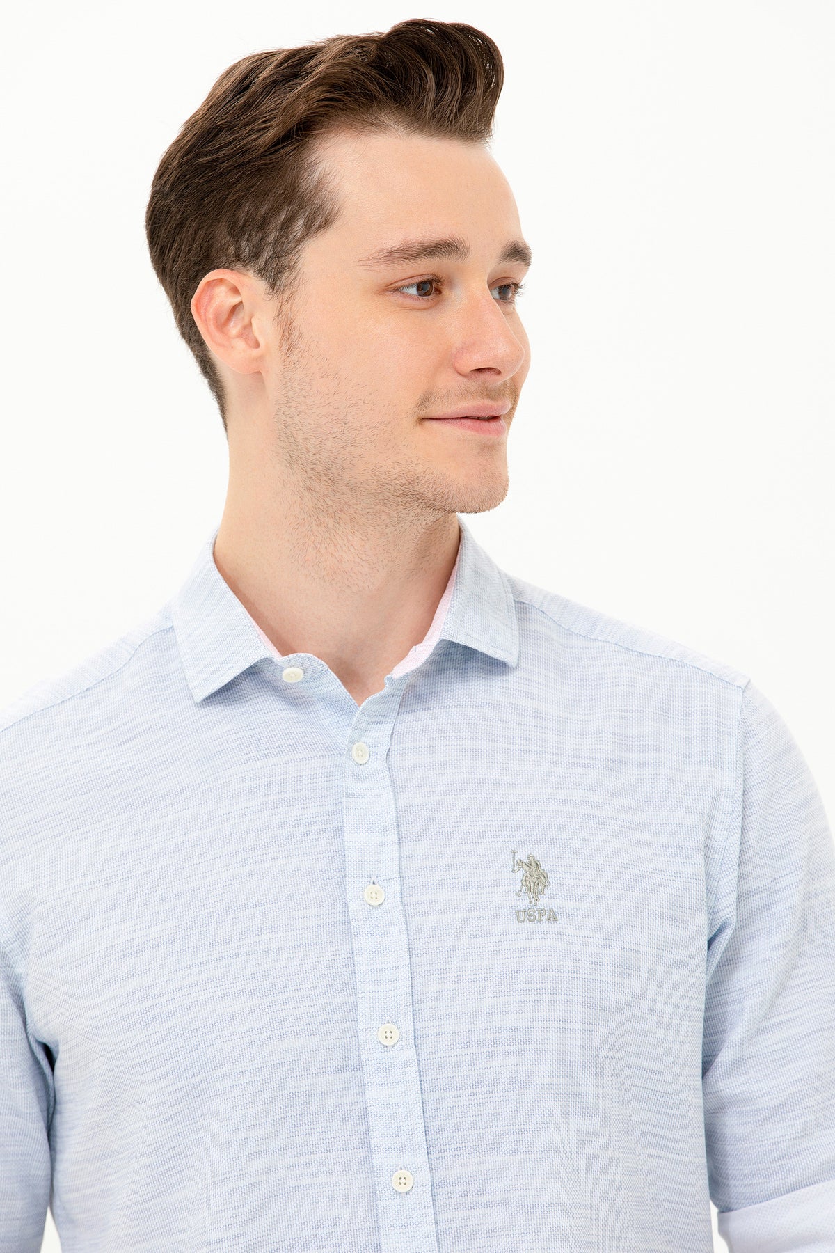 U.S. Polo Assn. plava muška košulja