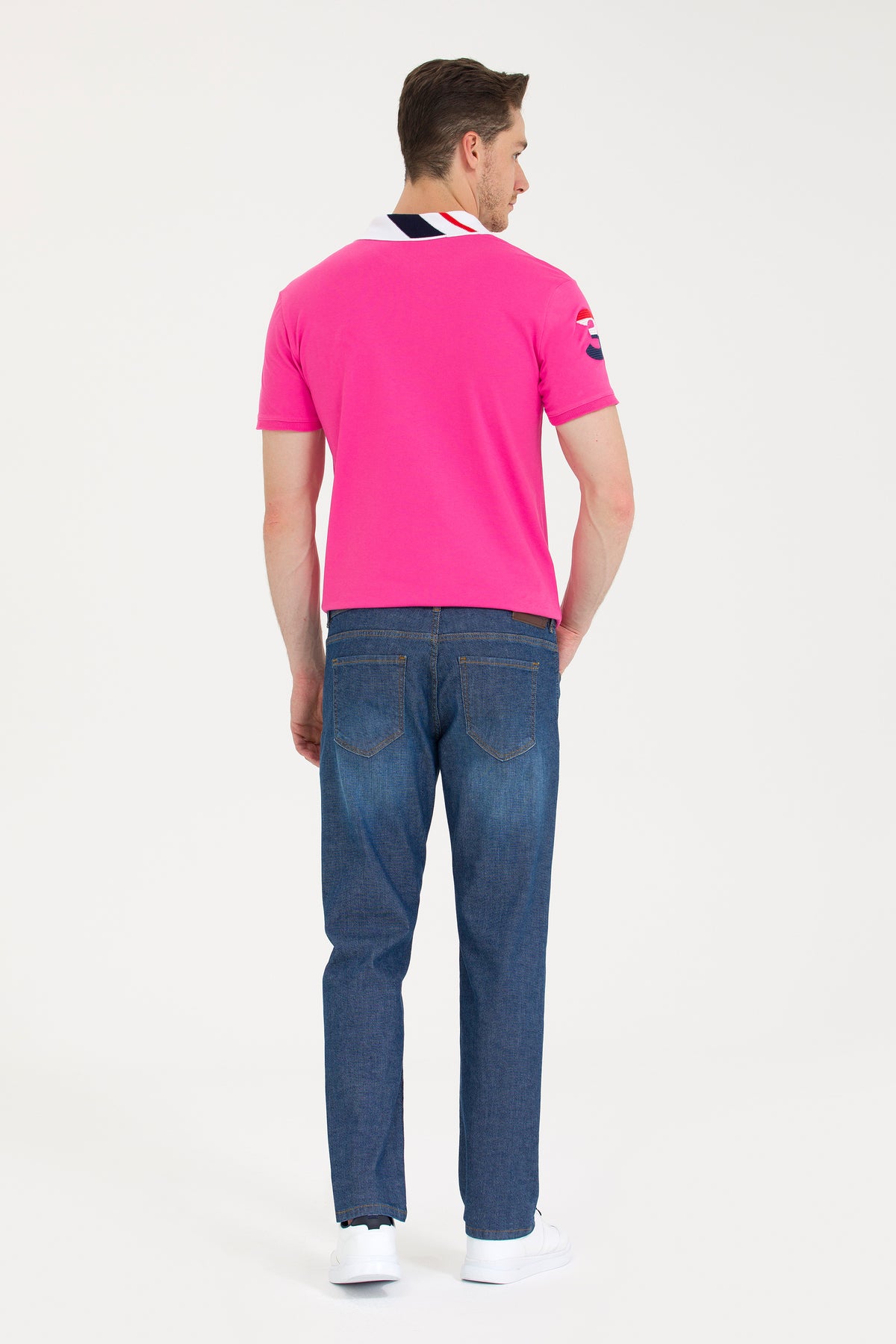 U.S. Polo Assn. plave muške pantalone ravnog kroja