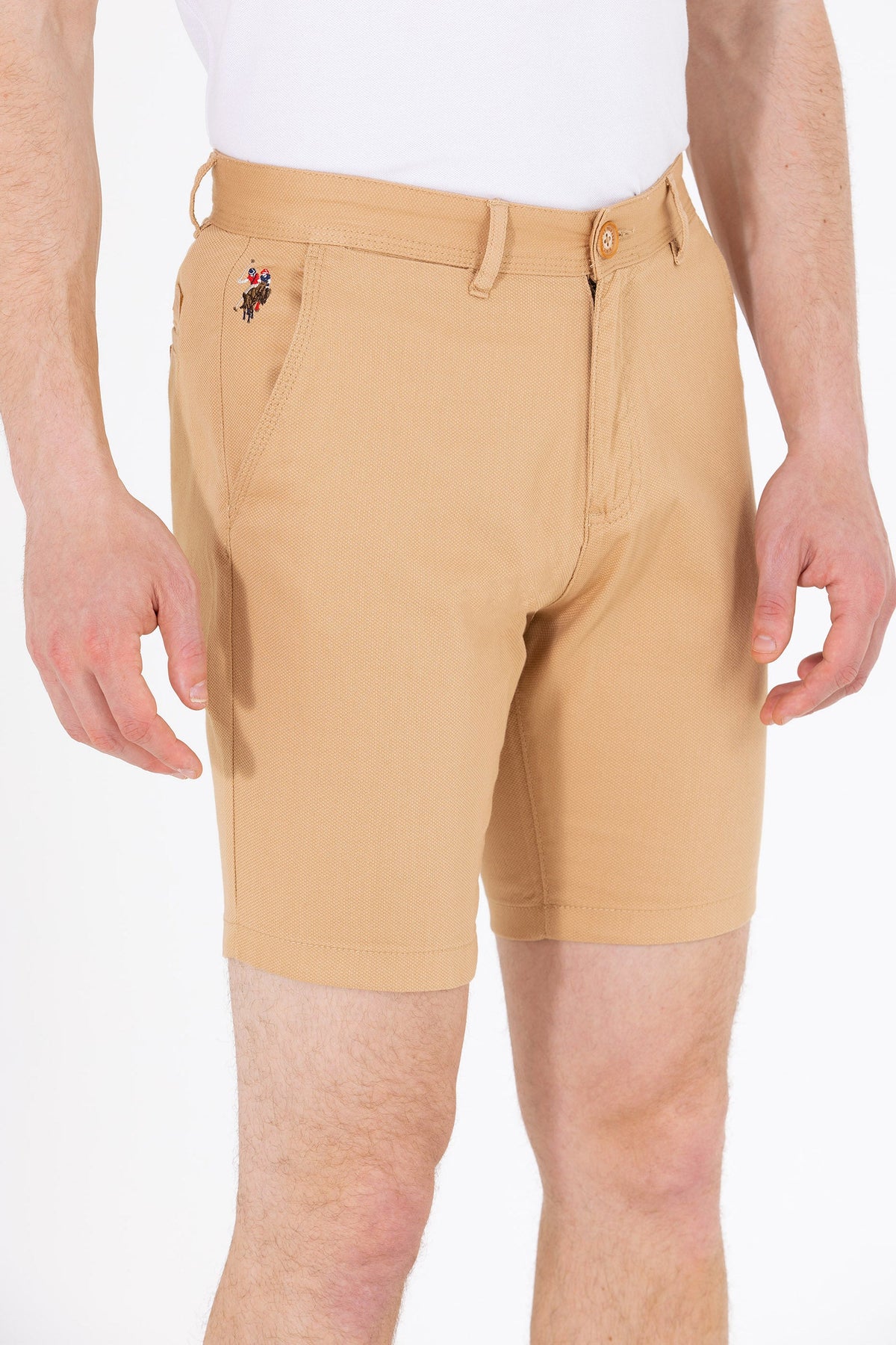 U.S. Polo Assn. svijetlosmeđi muški šorc