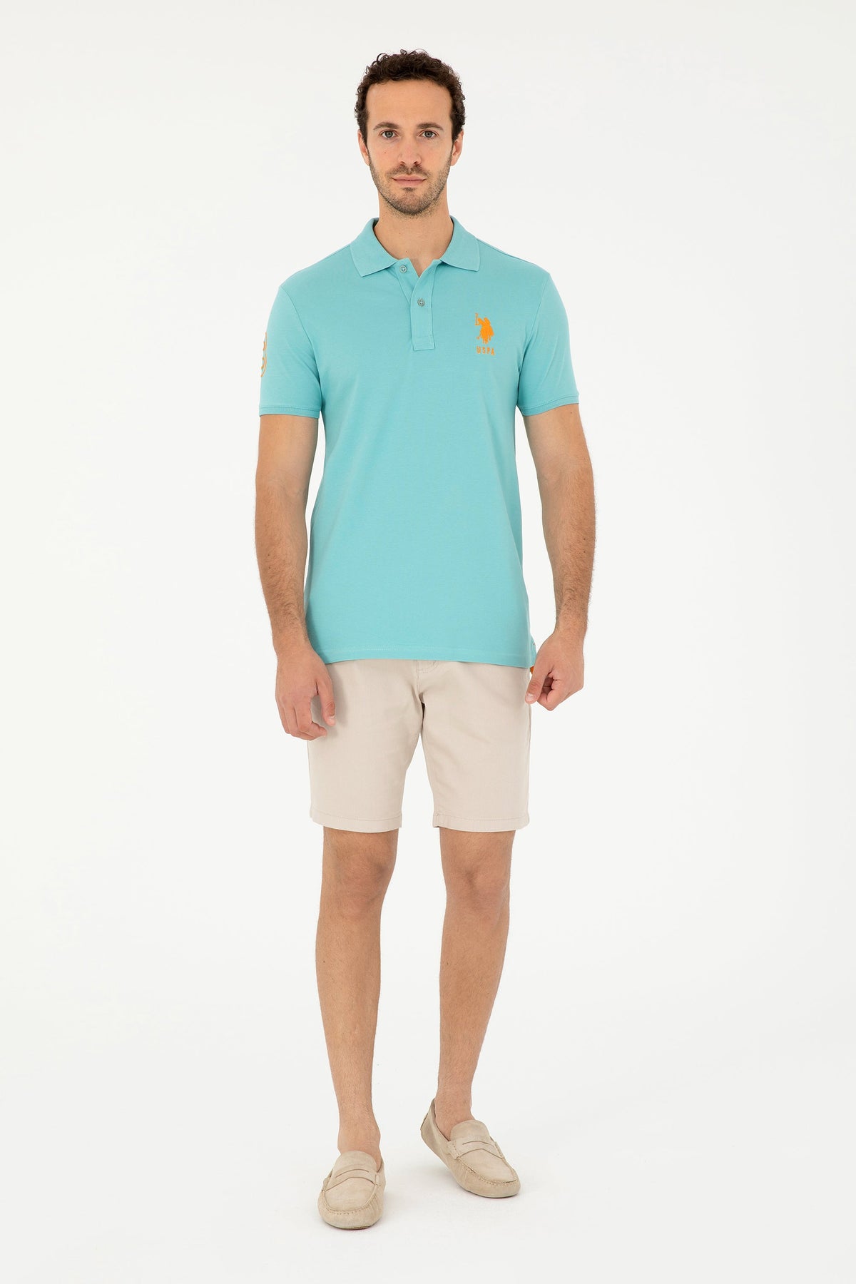 U.S. Polo Assn. bež muški šorc