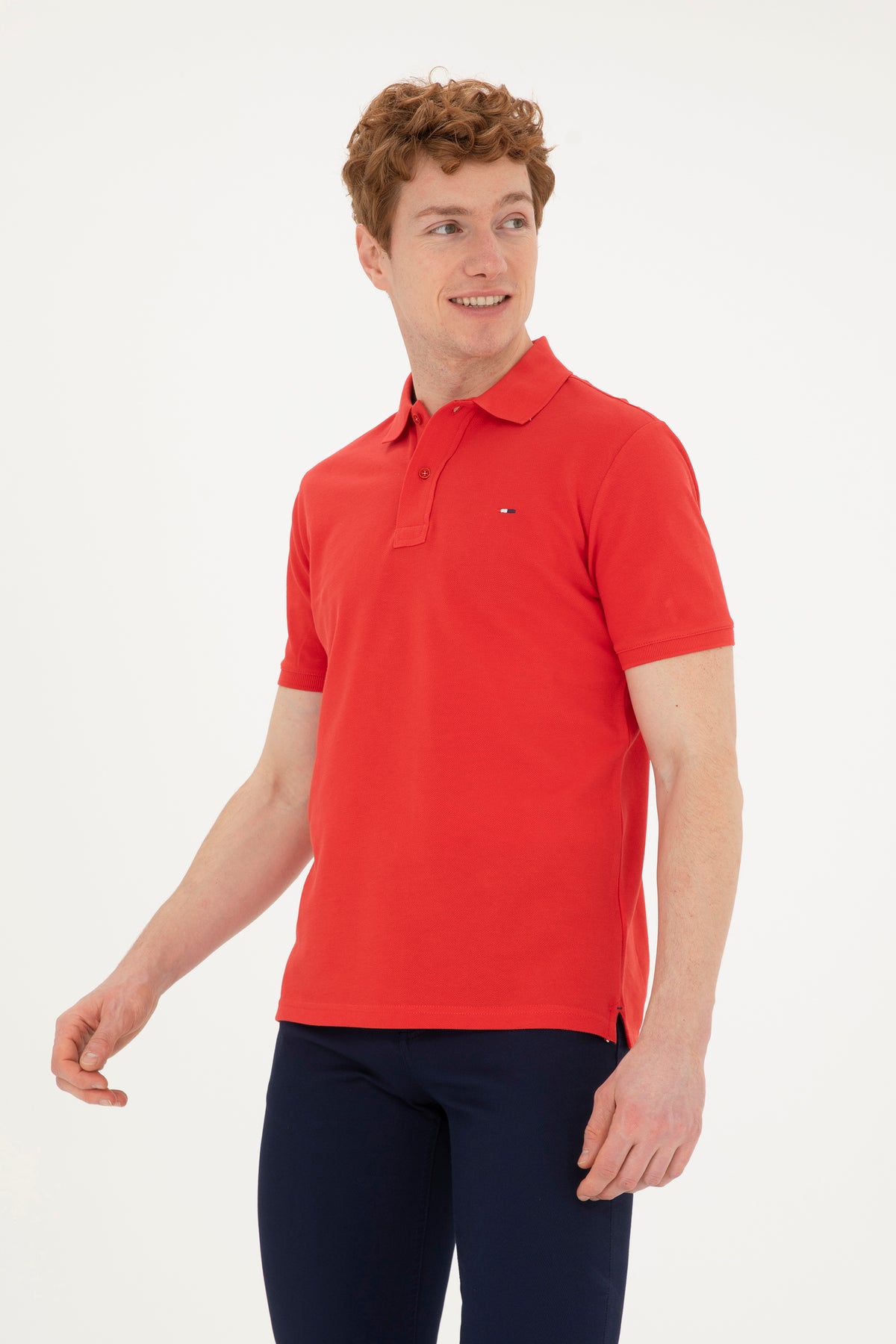 U.S. Polo Assn. crvena muška polo majica