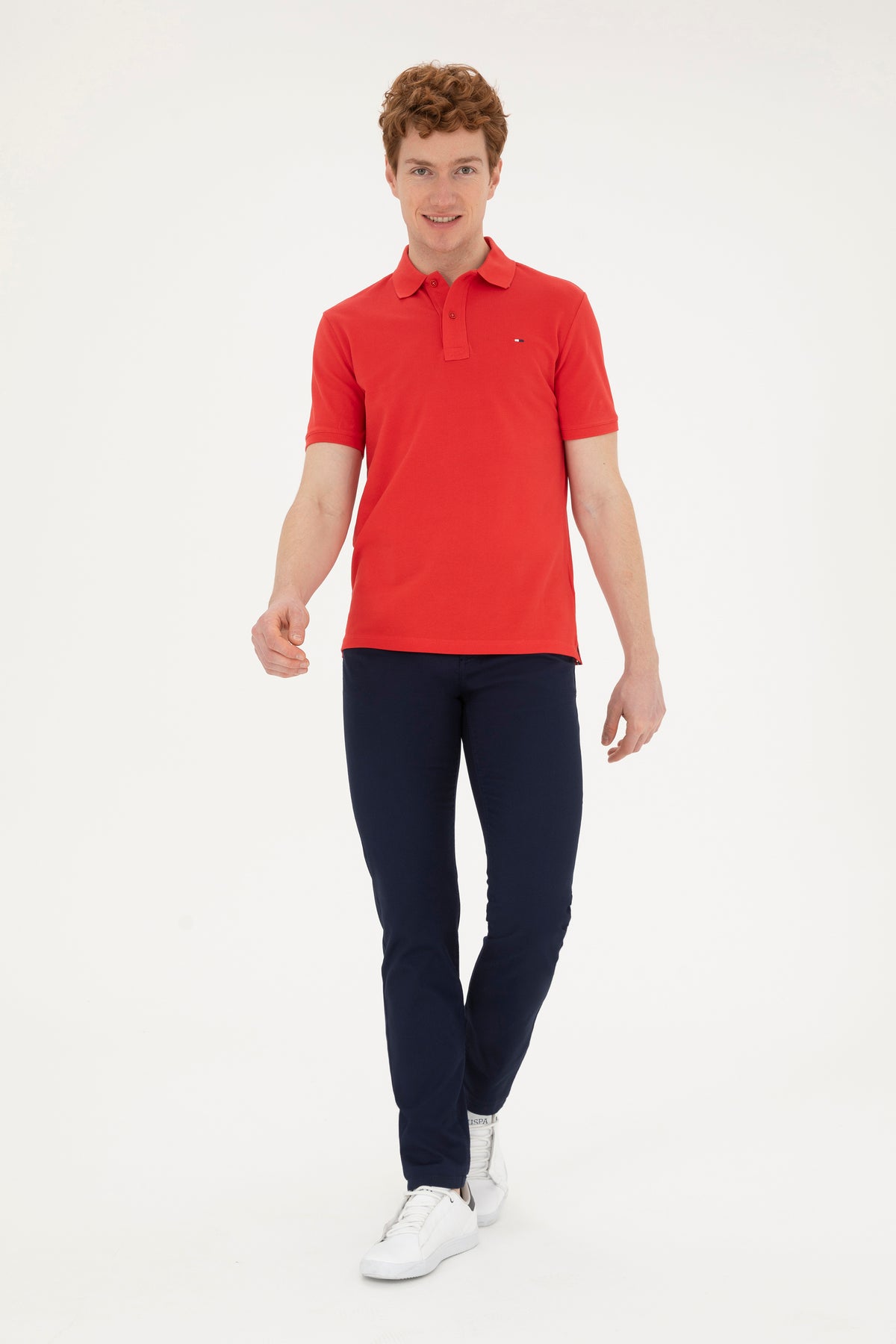 U.S. Polo Assn. crvena muška polo majica