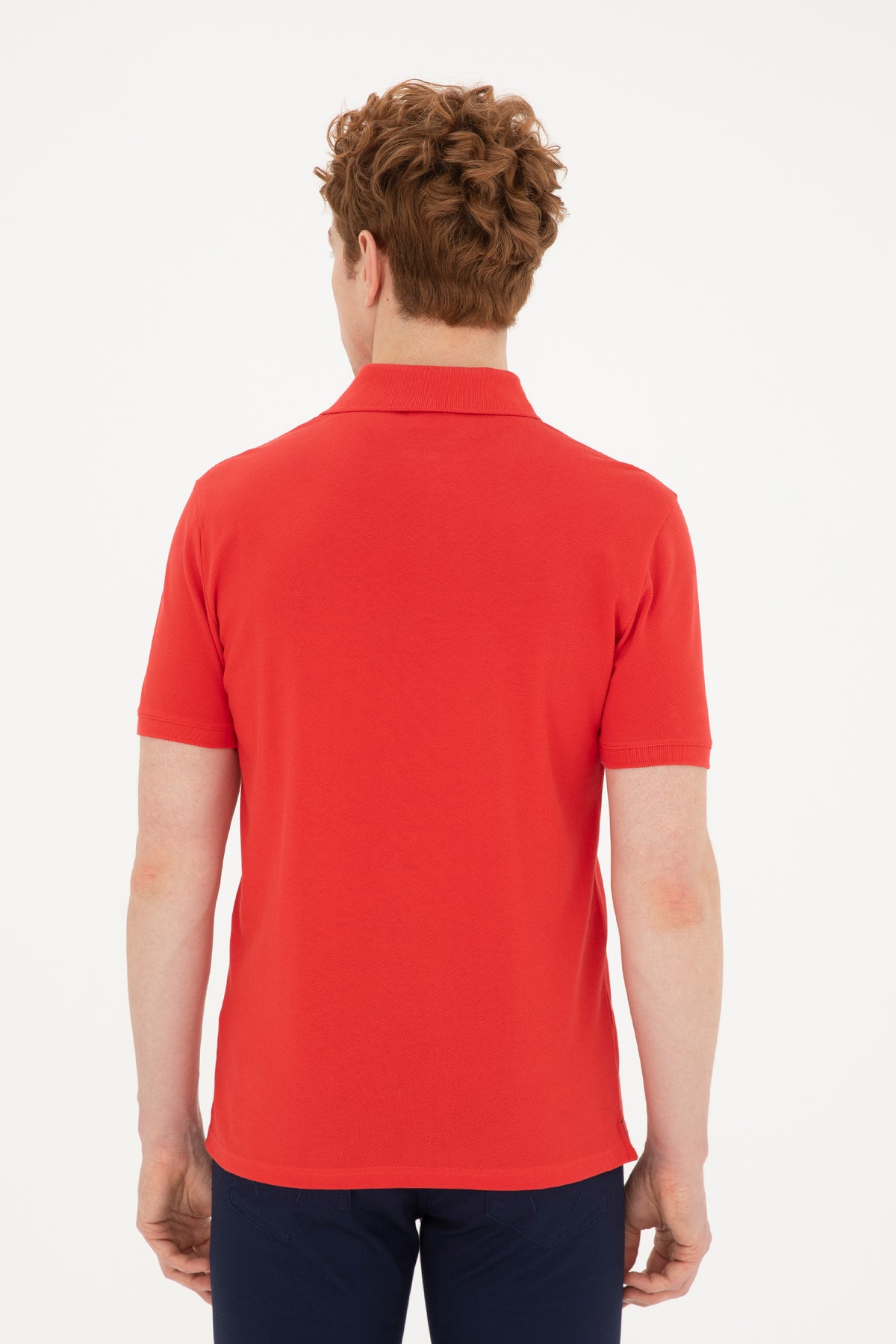 U.S. Polo Assn. crvena muška polo majica