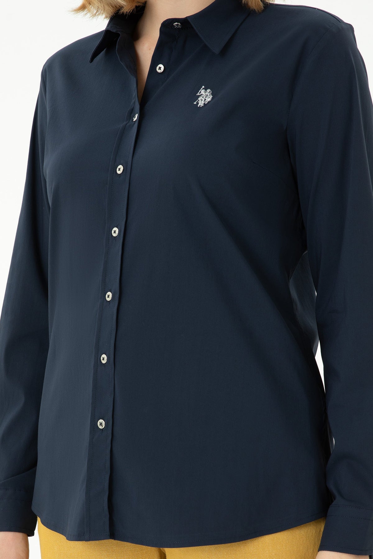 U.S. Polo Assn. teget plava ženska košulja dugih rukava