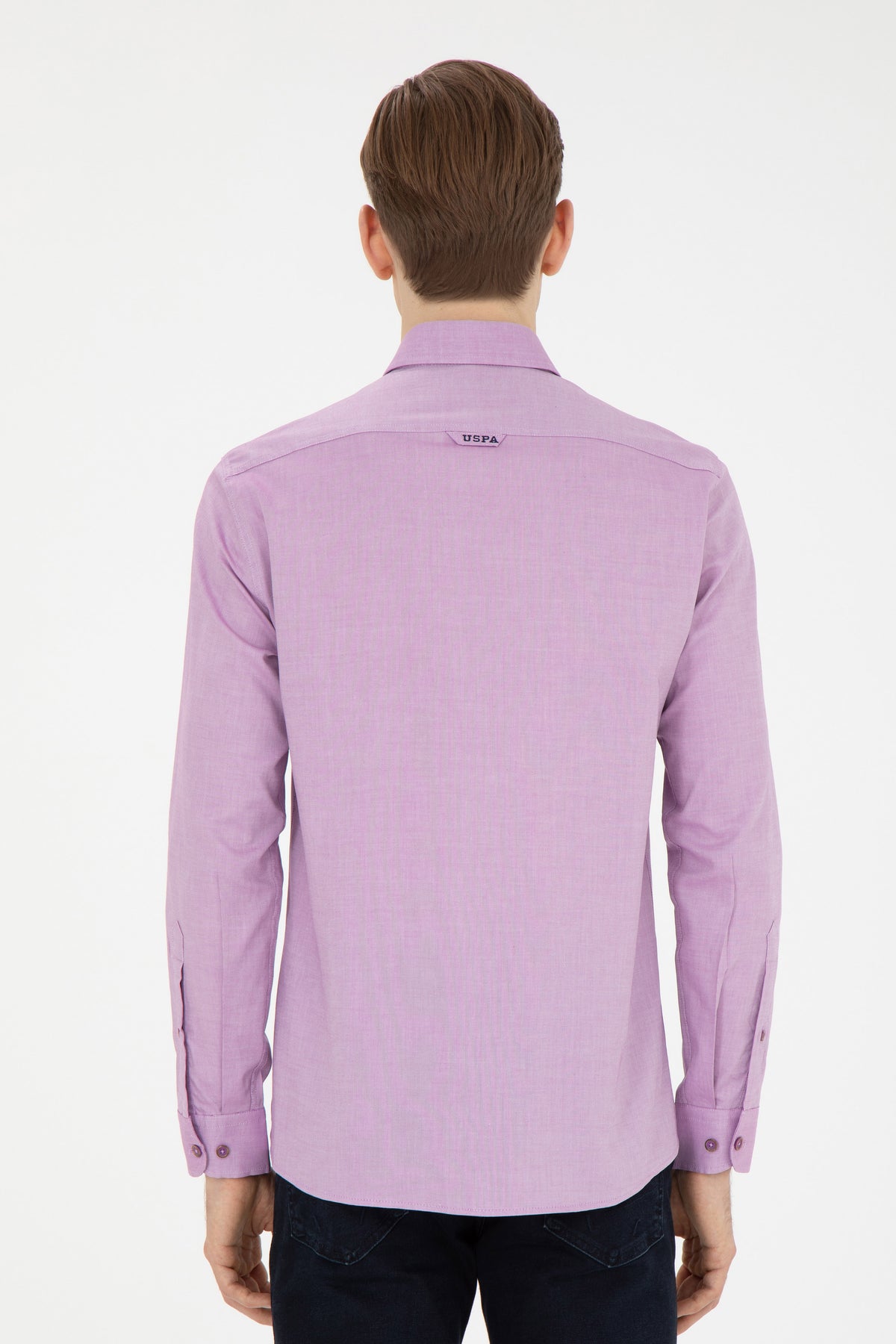 U.S. Polo Assn. ljubičasta muška button-down košulja