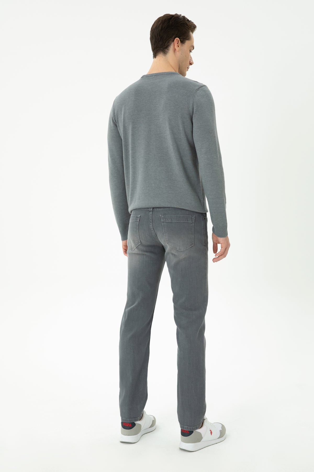 U.S. Polo Assn. sive muške jeans pantalone uskog kroja