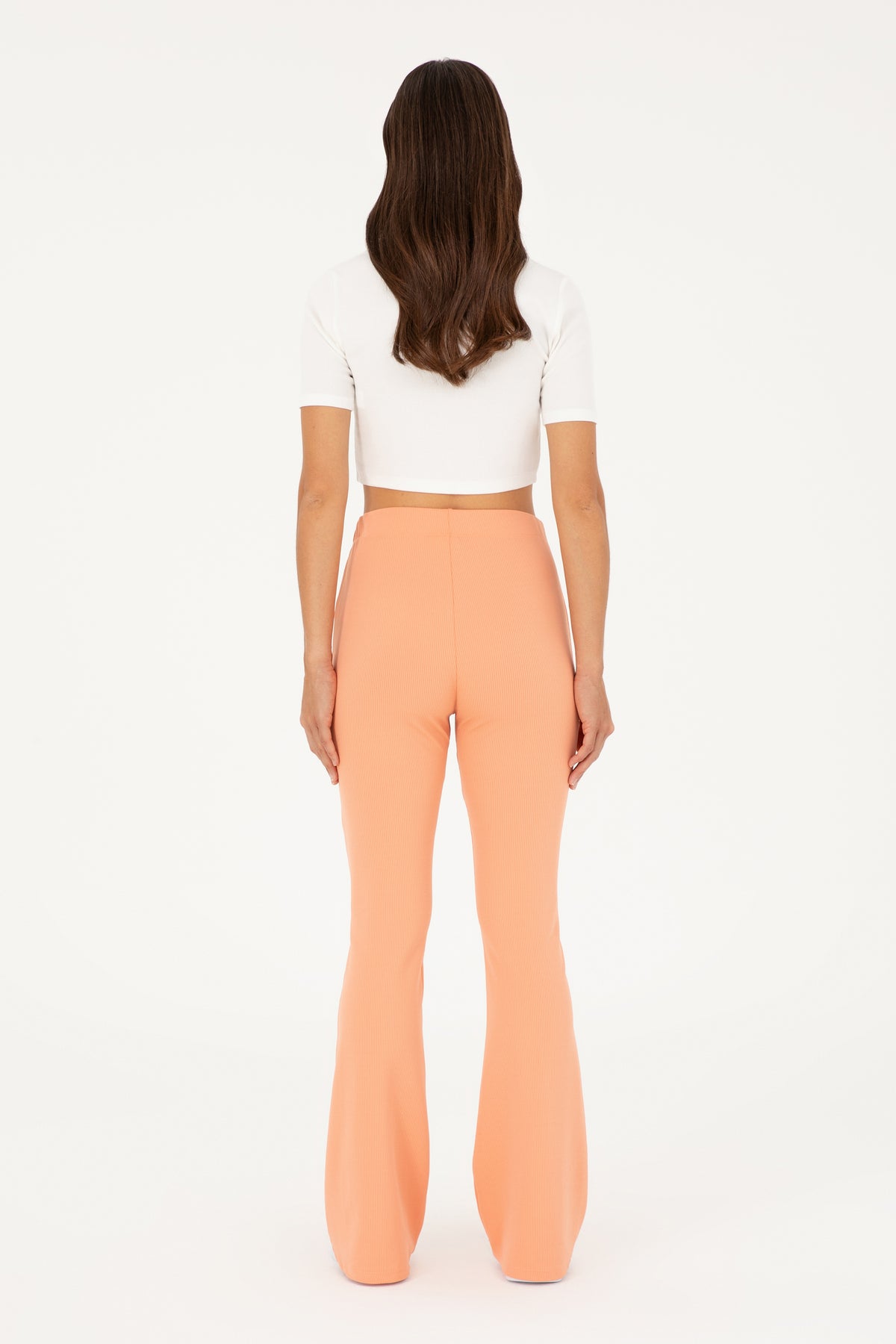 U.S. Polo Assn. koralne ženske zvonaste pantalone