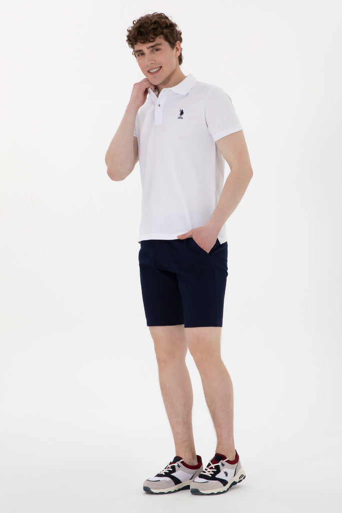 U.S. Polo Assn. bijela muška majica s kratkim rukavima-[SKU]