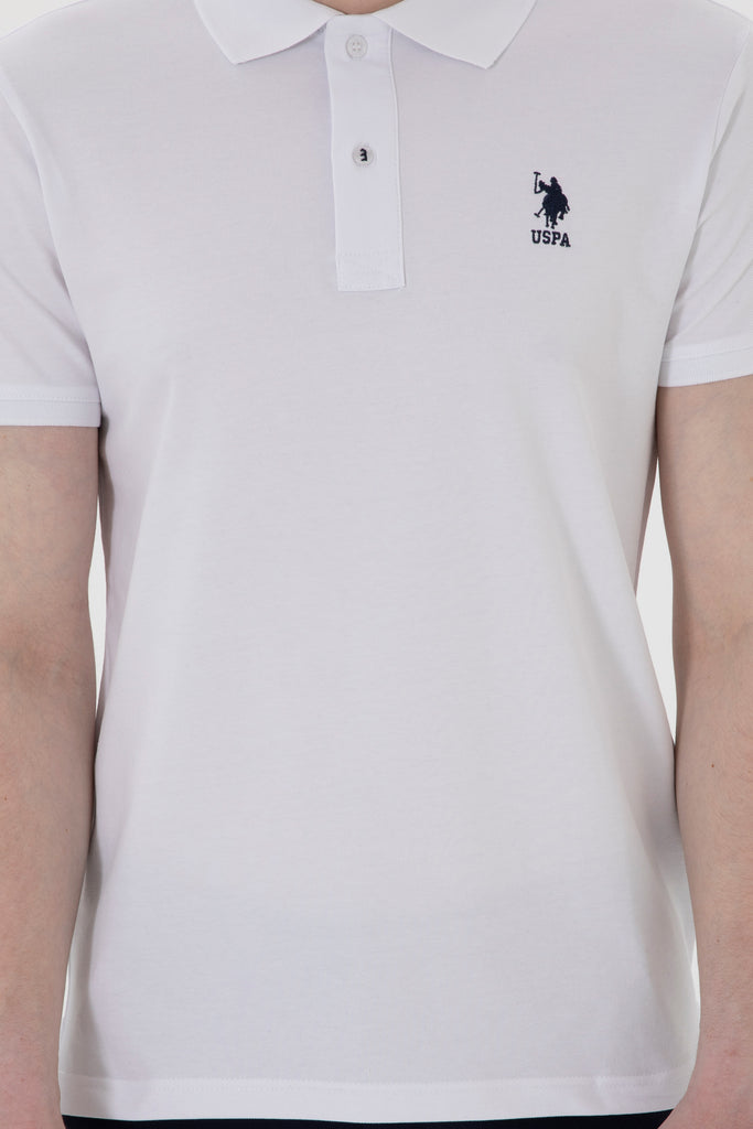 U.S. Polo Assn. bijela muška majica s kratkim rukavima-[SKU]