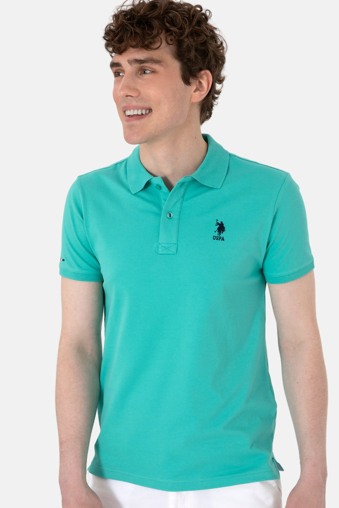 U.S. Polo Assn. zelena muška polo majica kratkih rukava-[SKU]