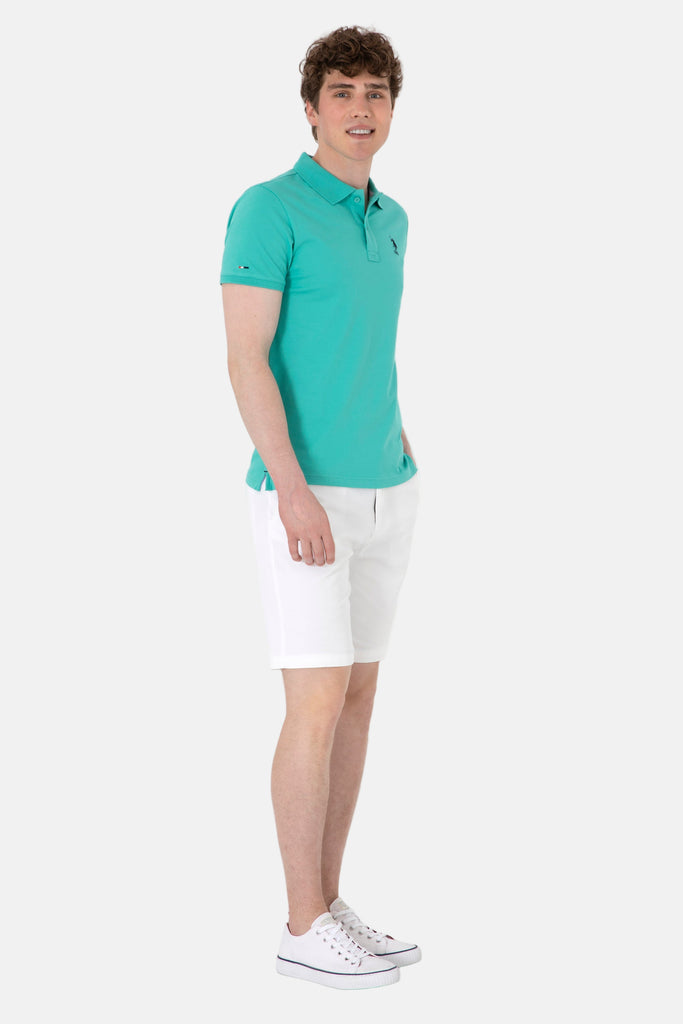 U.S. Polo Assn. zelena muška polo majica kratkih rukava-[SKU]