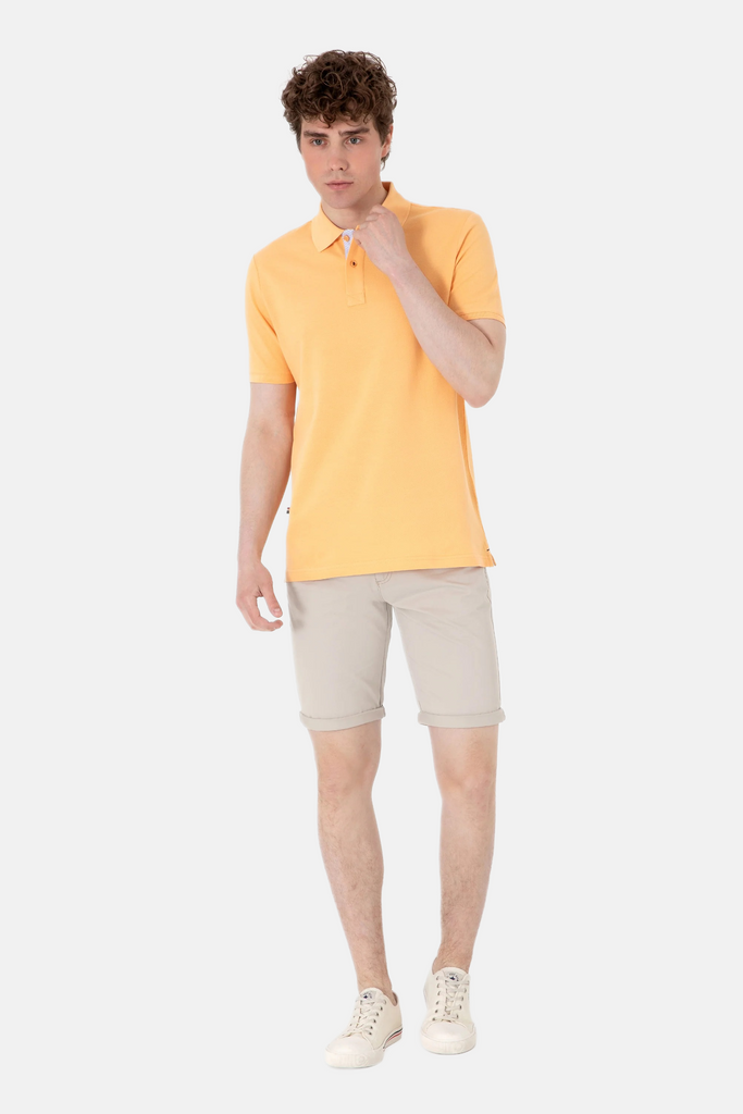 U.S. Polo Assn. žuta muška majica s kratkim rukavima-[SKU]