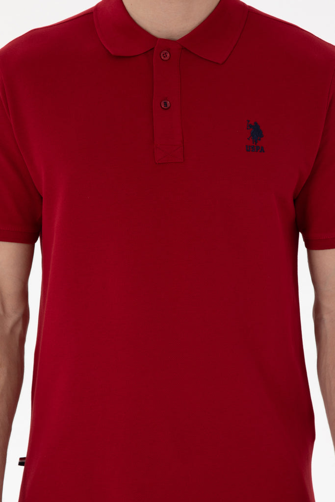 U.S. Polo Assn. bordo muška majica s kratkim rukavima-[SKU]