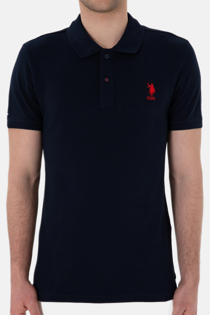 U.S. Polo Assn. teget plava muška majica s kratkim rukavima-[SKU]