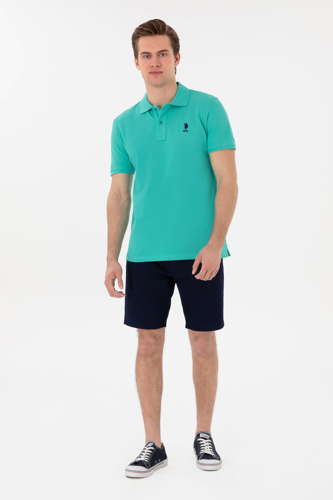 U.S. Polo Assn. zelena muška majica s kratkim rukavima-[SKU]