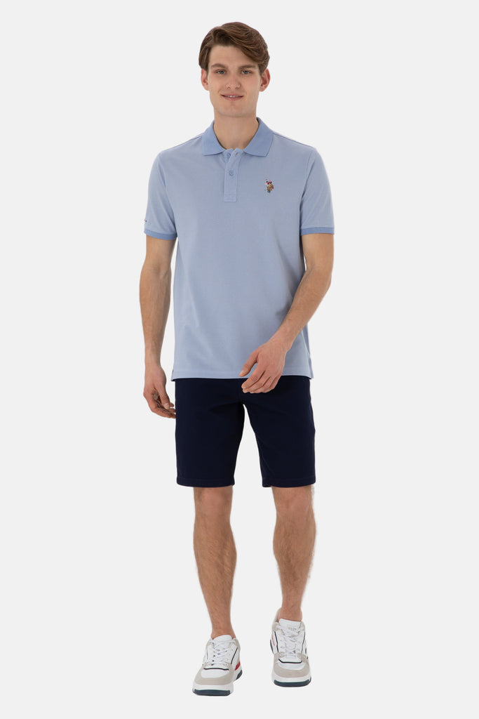 U.S. Polo Assn. plava muška polo majica kratkih rukava-[SKU]