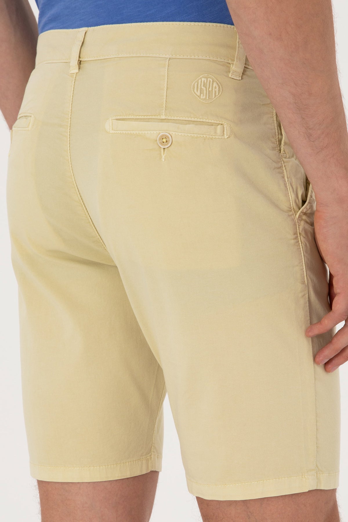U.S. Polo Assn. svijetložuti muški chino šorc
