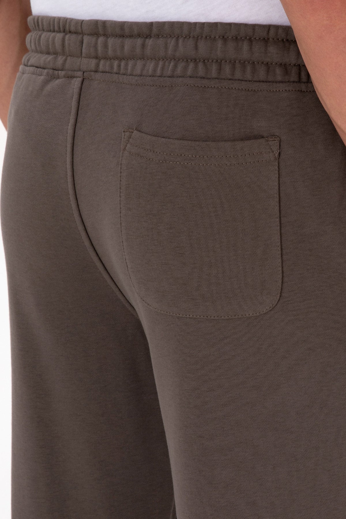 U.S. Polo Assn. smeđe muške pantalone od trenerke s manžetama