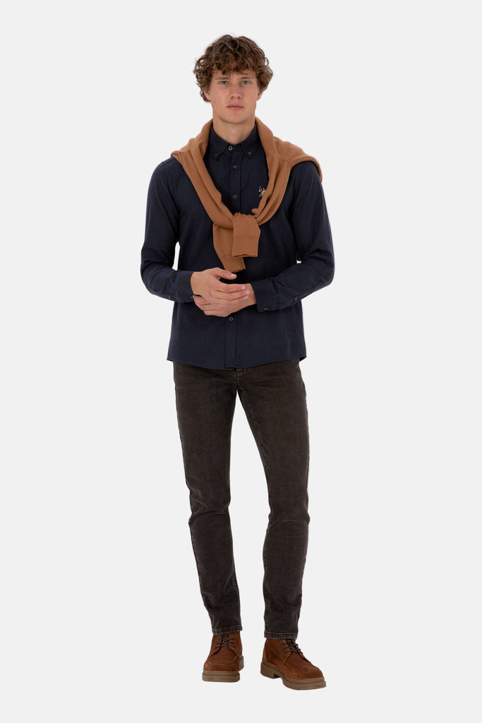 U.S. Polo Assn. plava muška košulja (2225603VR033)-[SKU]