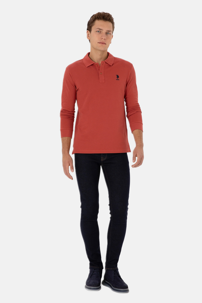 U.S. Polo Assn. roza muška majica s dugim rukavima-[SKU]