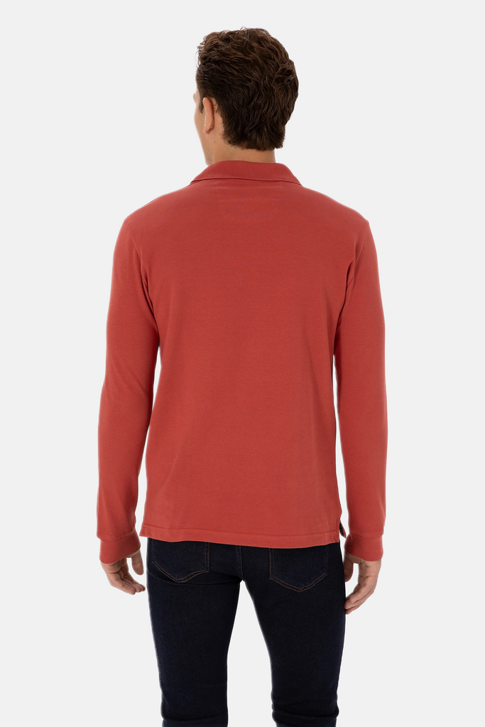 U.S. Polo Assn. roza muška majica s dugim rukavima-[SKU]