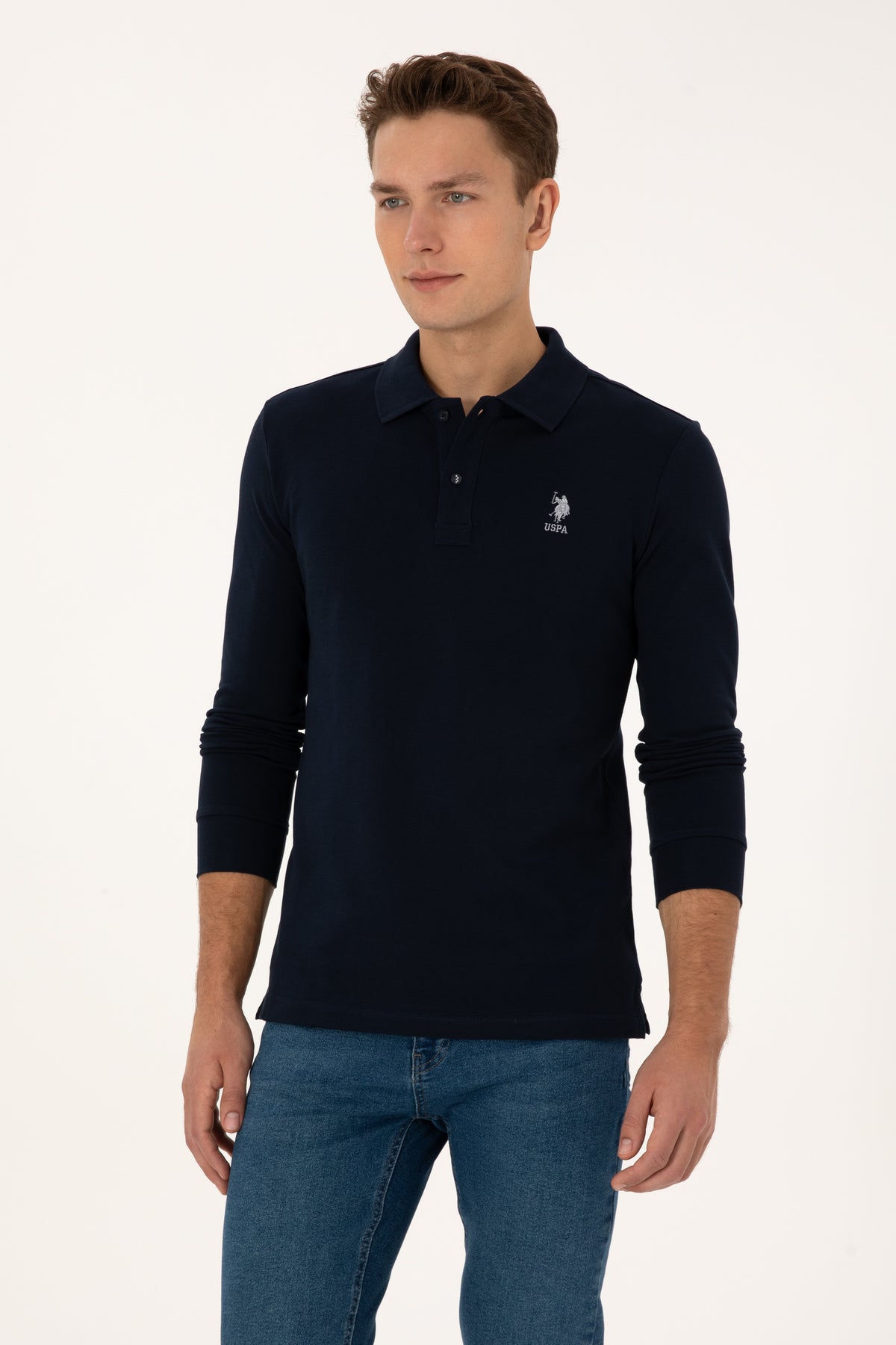 U.S. Polo Assn. teget muška polo majica slim fit