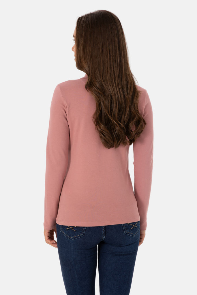 U.S. Polo Assn. roza ženska majica s dugim rukavima-[SKU]