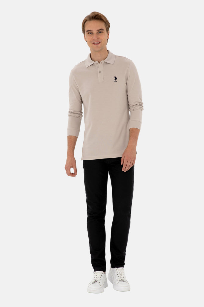 U.S. Polo Assn. bež muška majica (2226497VR049)-[SKU]