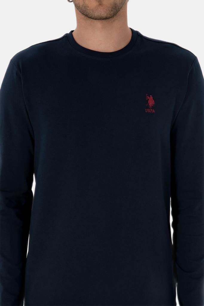 U.S. Polo Assn. teget plava muška majica dugih rukava-[SKU]