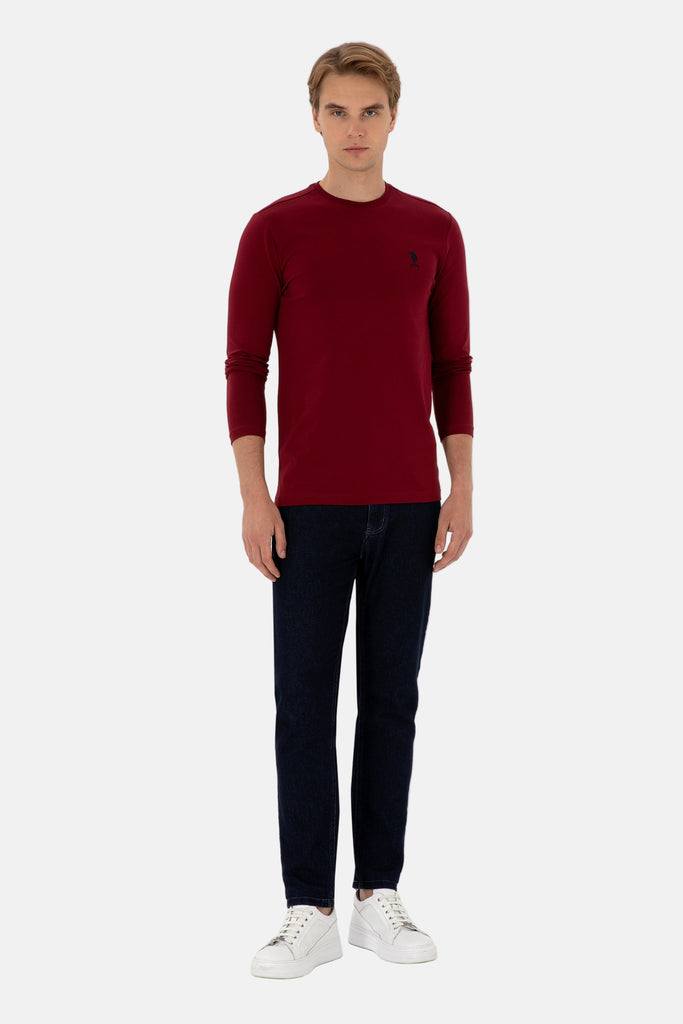 U.S. Polo Assn. bordo muška majica (2226386VR014)-[SKU]