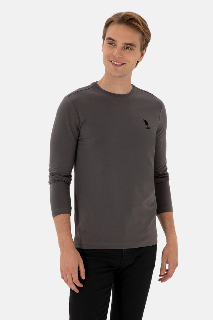 U.S. Polo Assn. siva muška majica (2226386VR024)-[SKU]