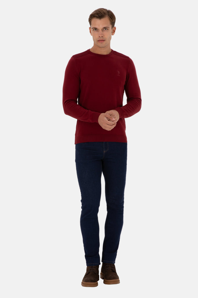 U.S. Polo Assn. bordo muški džemper (2226959VR014)-[SKU]