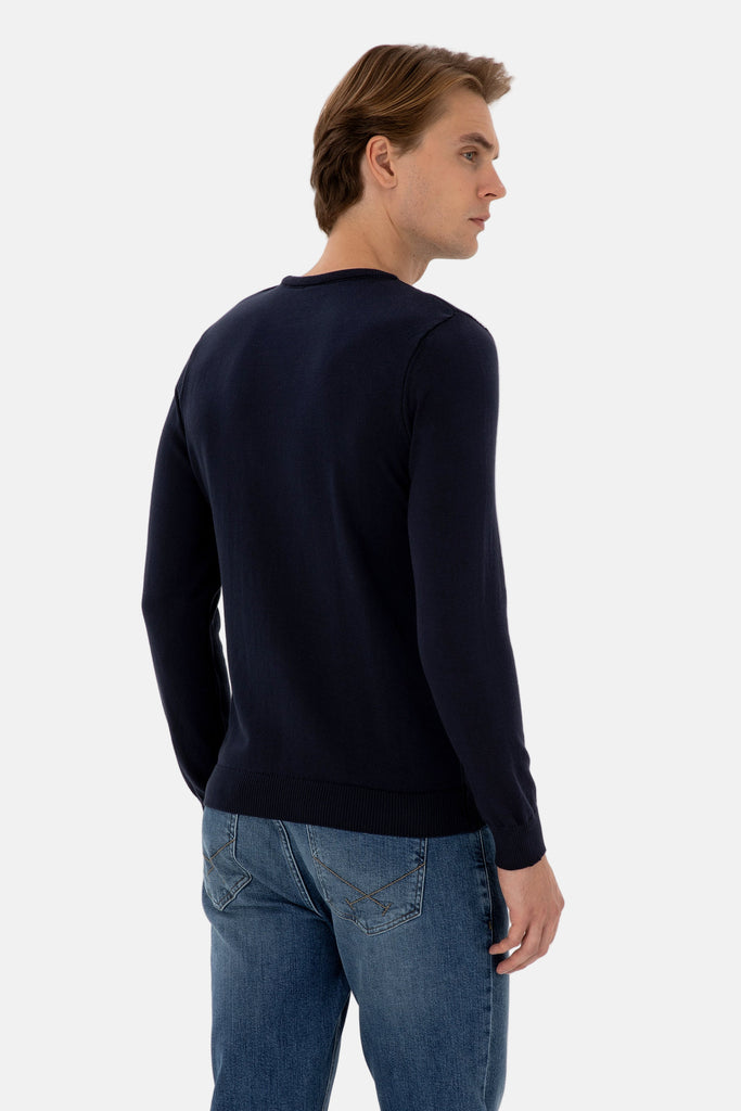 U.S. Polo Assn. plavi muški džemper (2226959VR033)-[SKU]