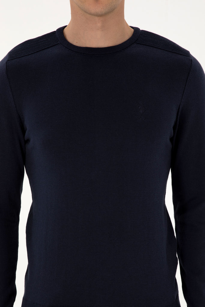 U.S. Polo Assn. plavi muški džemper (2226959VR033)-[SKU]