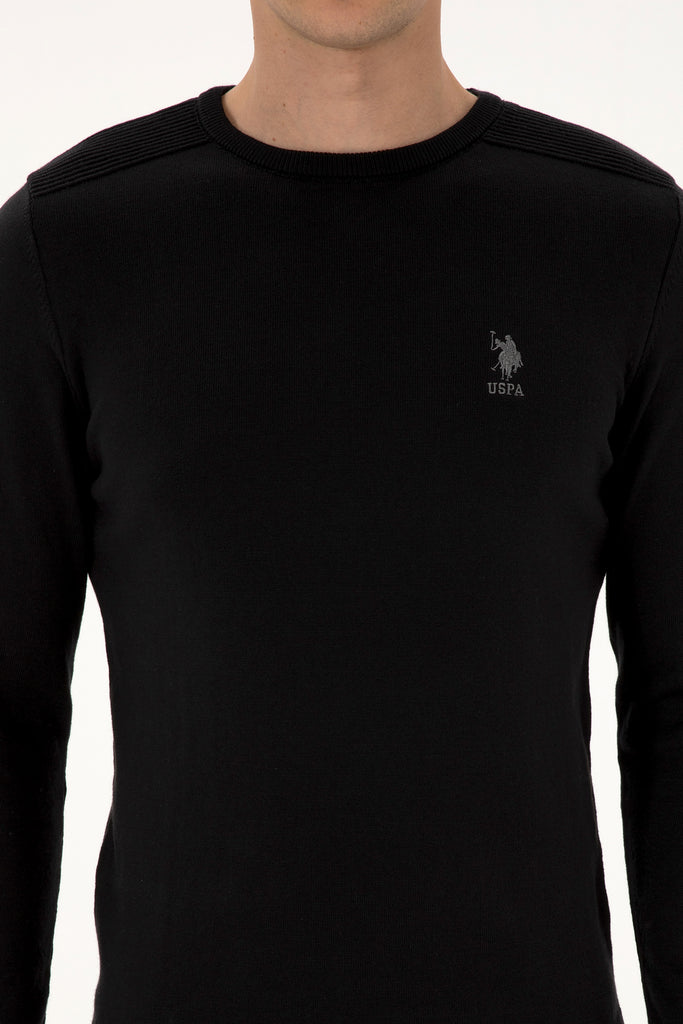U.S. Polo Assn. crni muški džemper (2226959VR046)-[SKU]