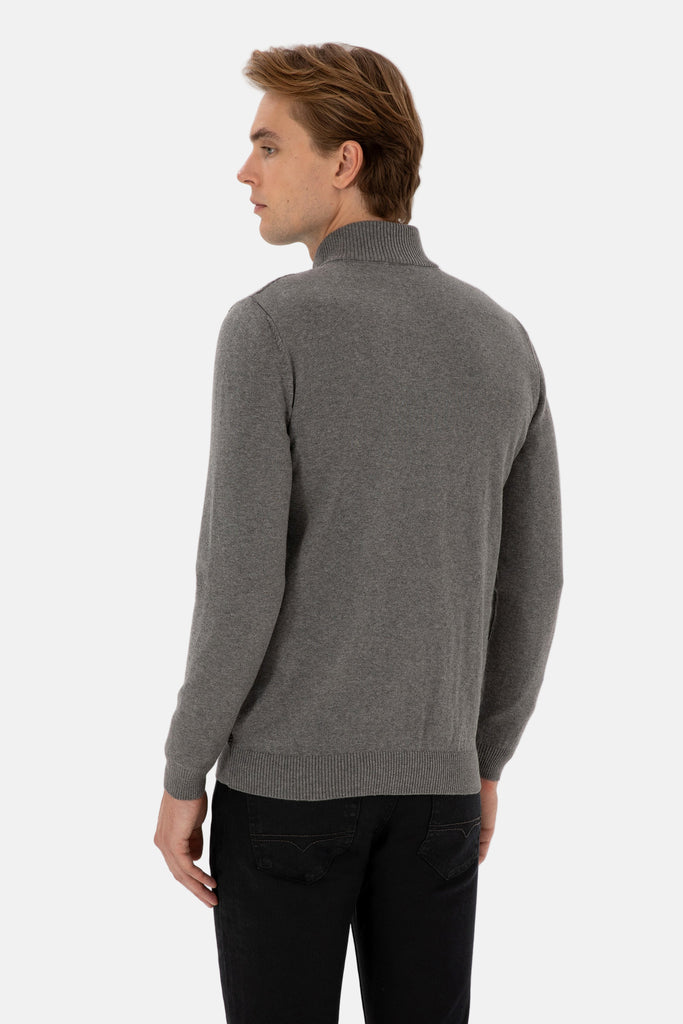 U.S. Polo Assn. sivi muški džemper (2227188VR086)-[SKU]