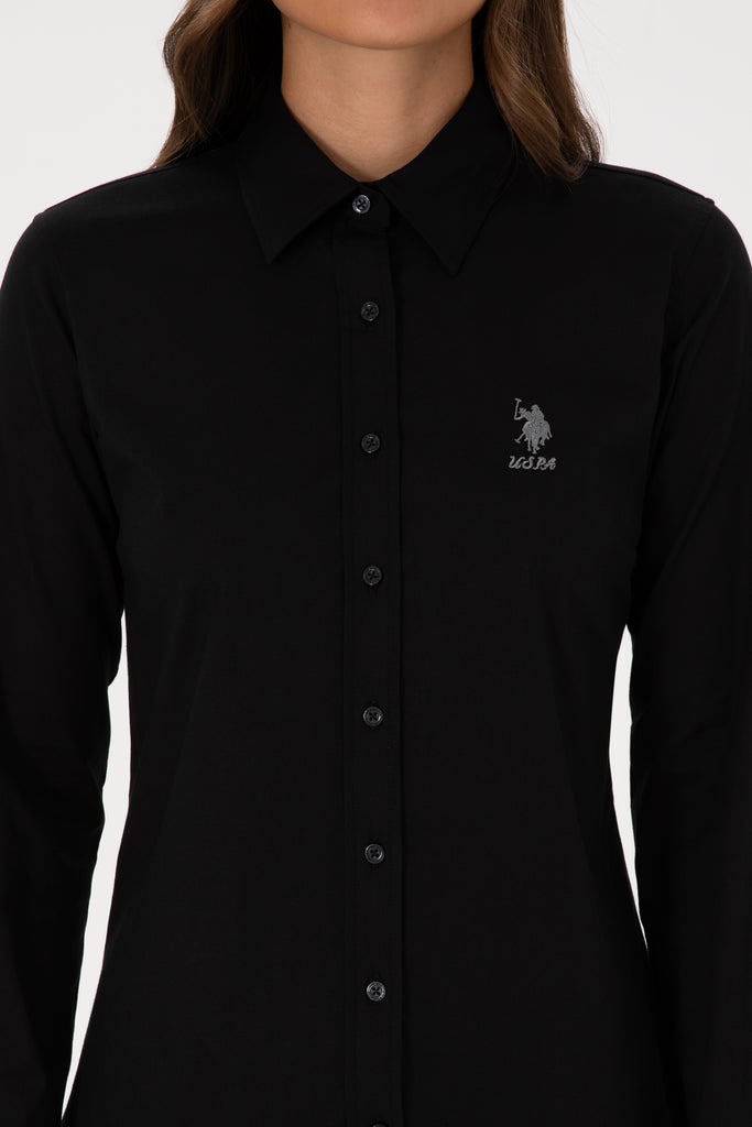 U.S. Polo Assn. crna ženska košulja (2230184VR046)-[SKU]