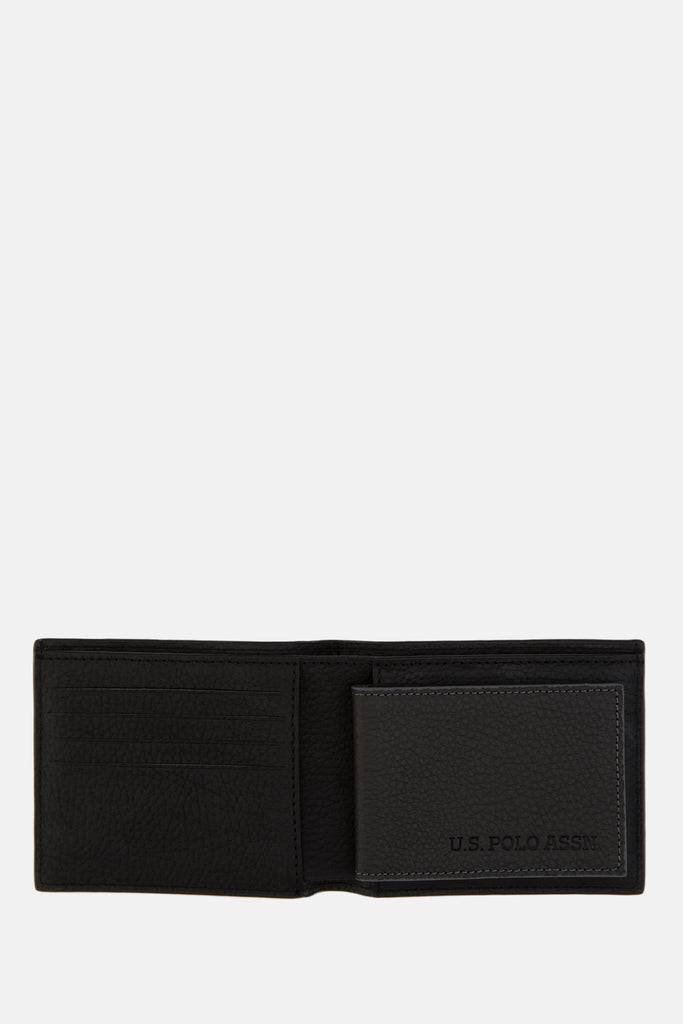 U.S. Polo Assn. crni muški novčanik (2321963VR046)-[SKU]