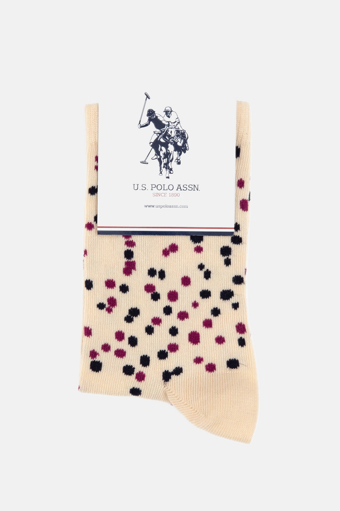 U.S. Polo Assn. bež ženske čarape 2/1-[SKU]