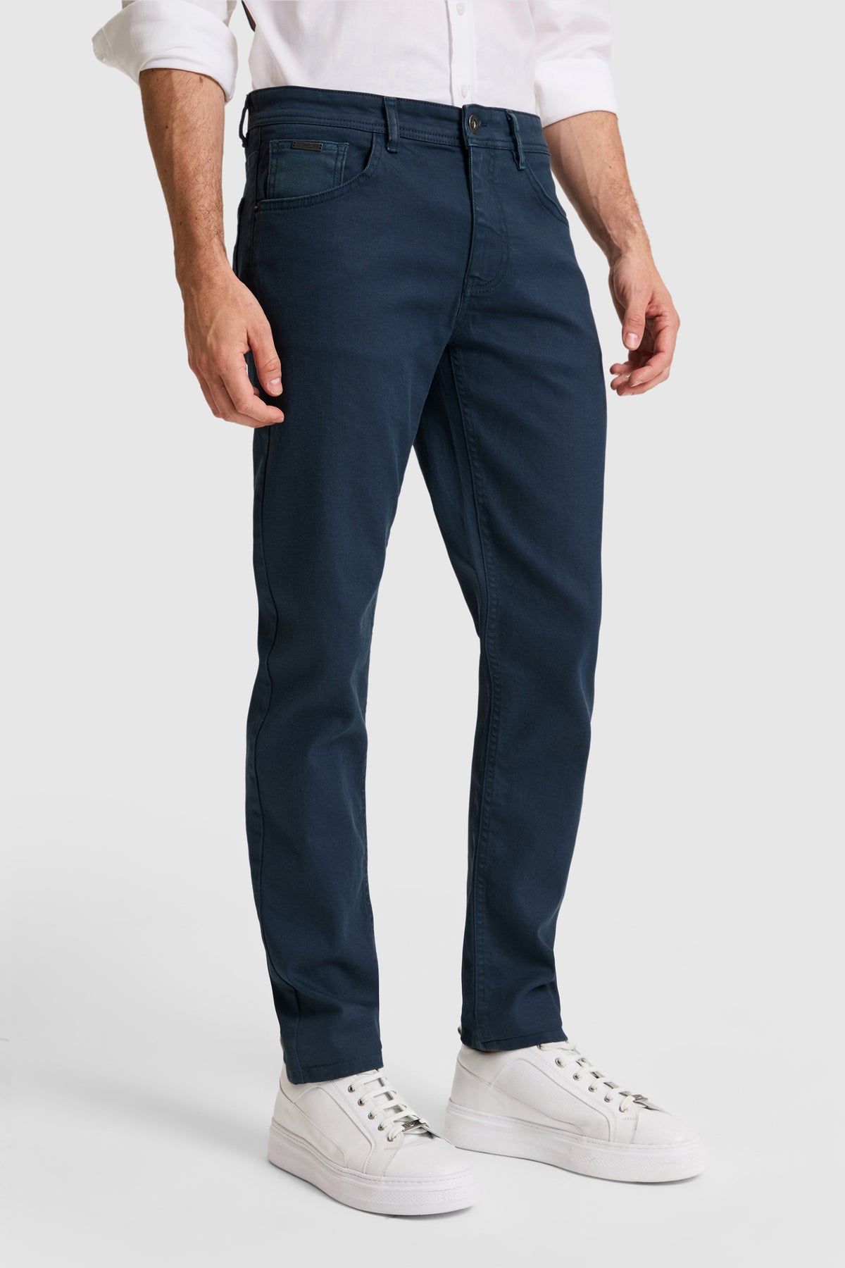 U.S. Polo Assn. tamnoplave muške slim pantalone