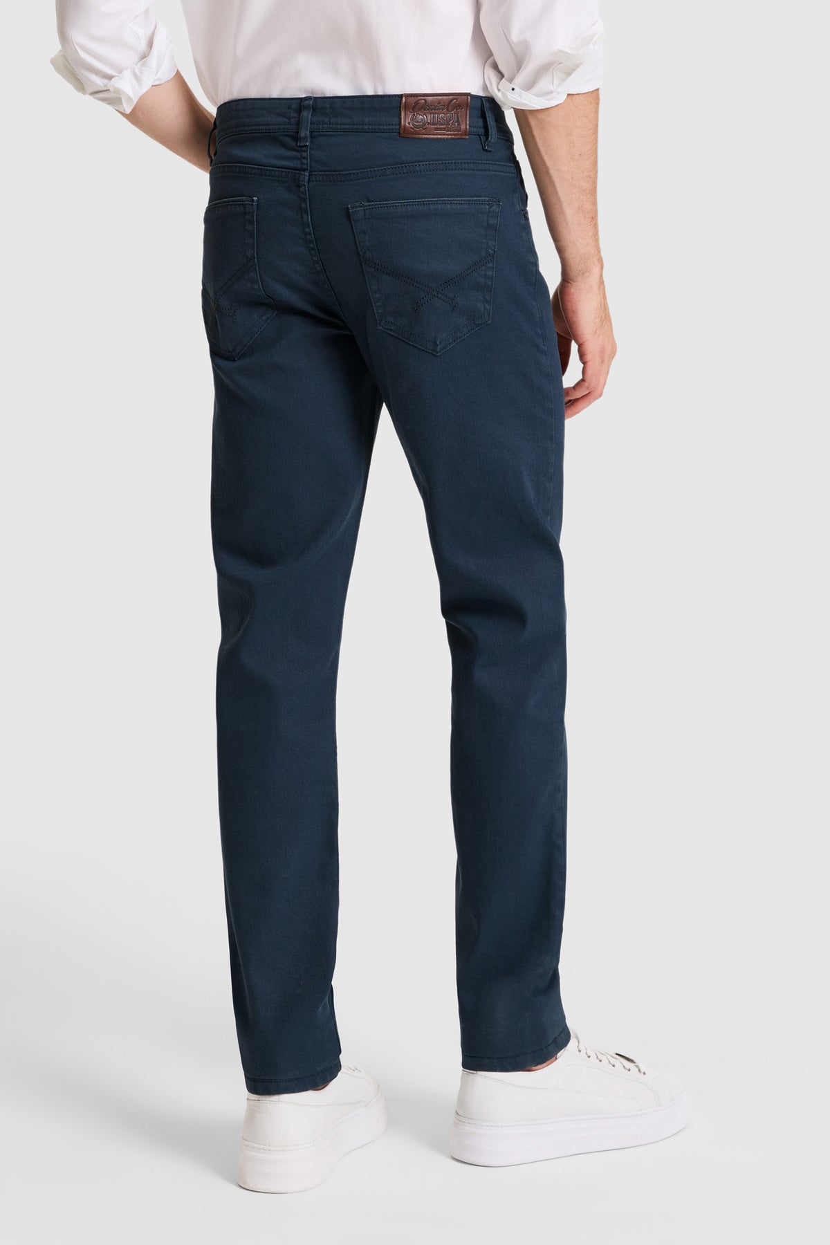 U.S. Polo Assn. tamnoplave muške slim pantalone
