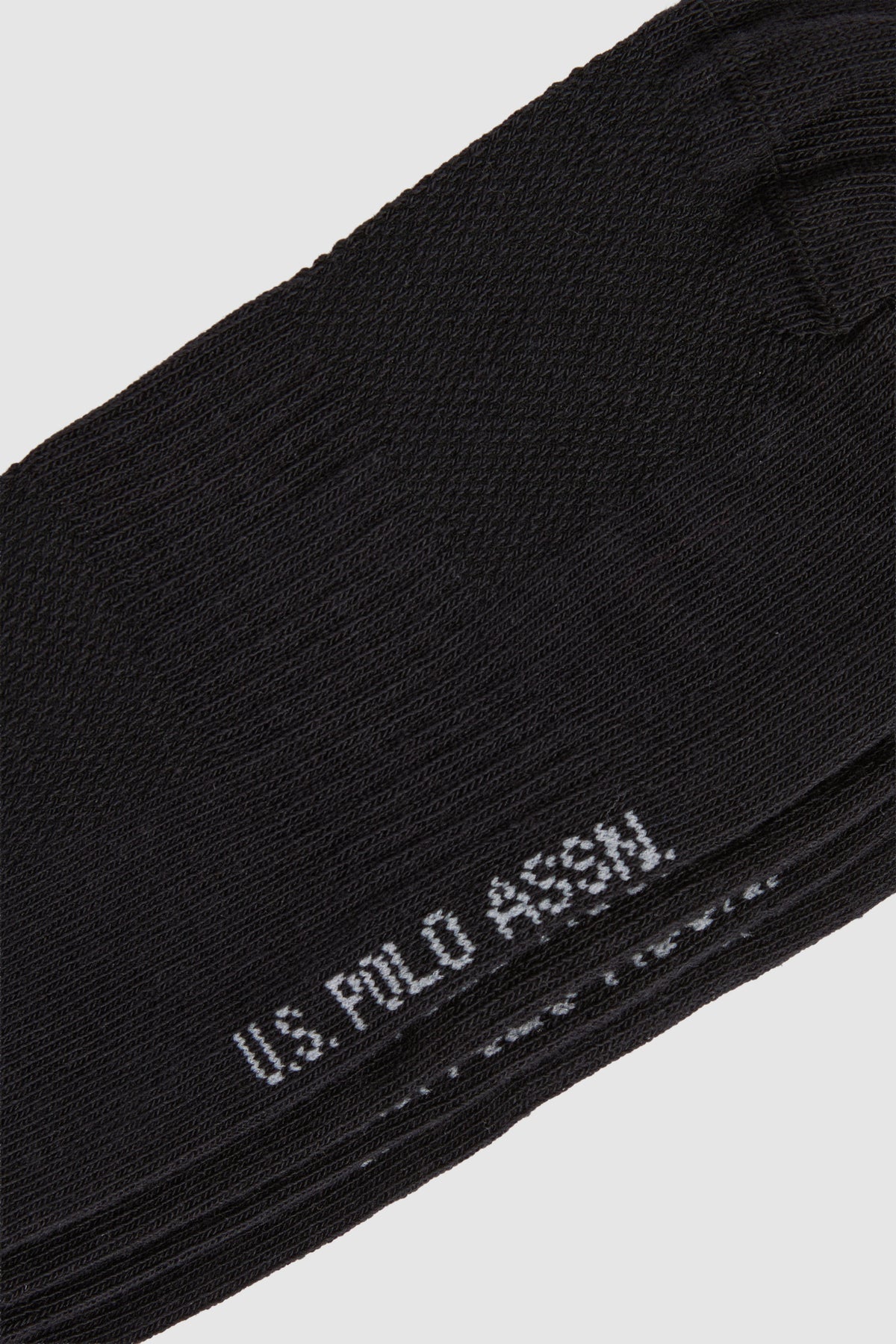 U.S. Polo Assn. crne muške čarape gležnjače