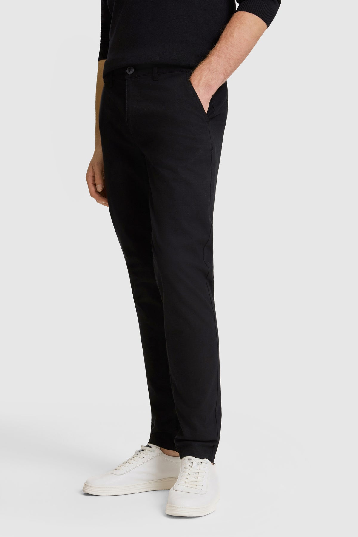 U.S. Polo Assn. crne muške pantalone